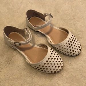 girls NINE WEST flats- size 1